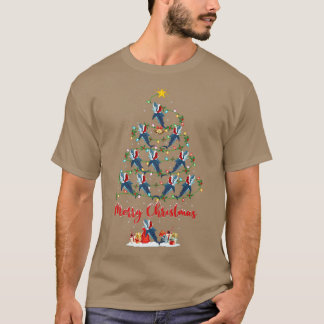 Whale Shark Christmas Tree Lights Funny Whale Shar T-Shirt