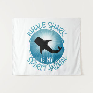 Whale Shark ist mein Geist Tier Wandteppich