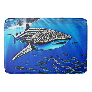 Whale Shark Majestät Design Badematte