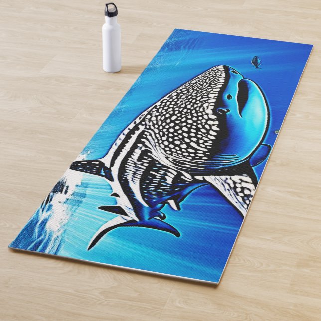 Whale Shark Majestät Design Yogamatte (Beispiel)