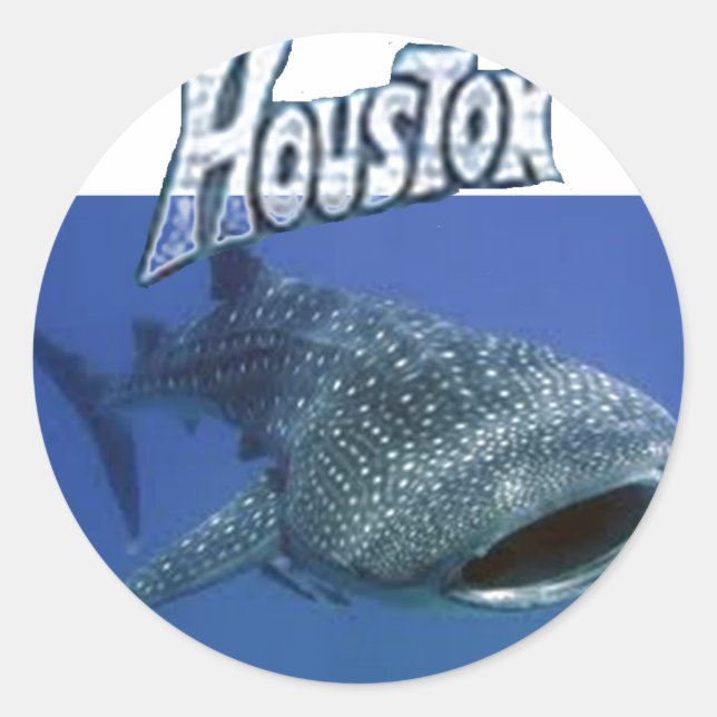 Whale Shark mit Kindern Name auf den Aufklebern Runder Aufkleber (Vorderseite)