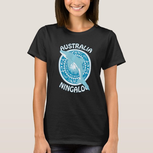 Whale Shark Ningaloo Australia T-Shirt (Vorderseite)
