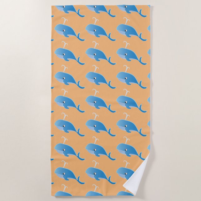 Whale - Strandtuch (Vorderseite)