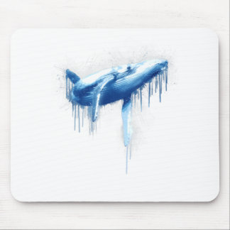 Whale Süße Tier Graphic Mousepad