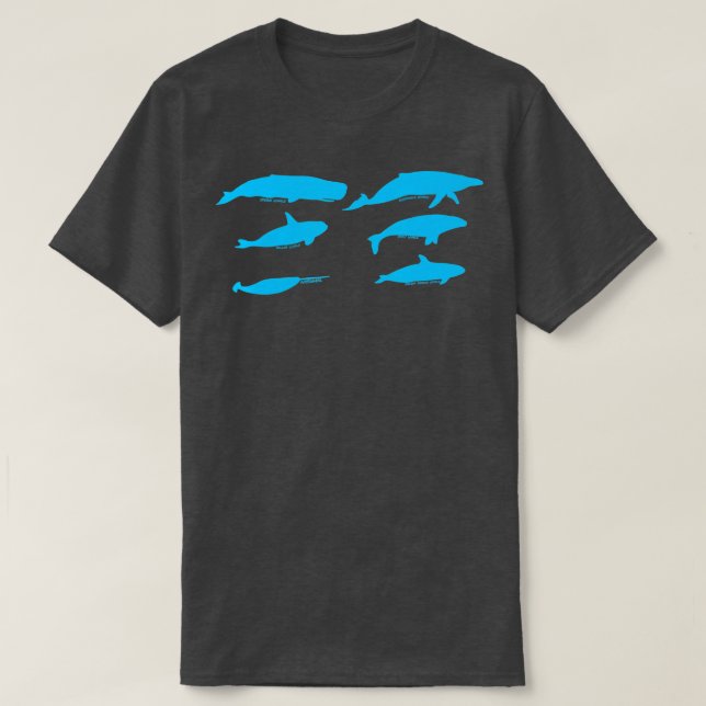 Whale T-Shirt Fin Rettete Whales Geschenk Idee Ret (Design vorne)