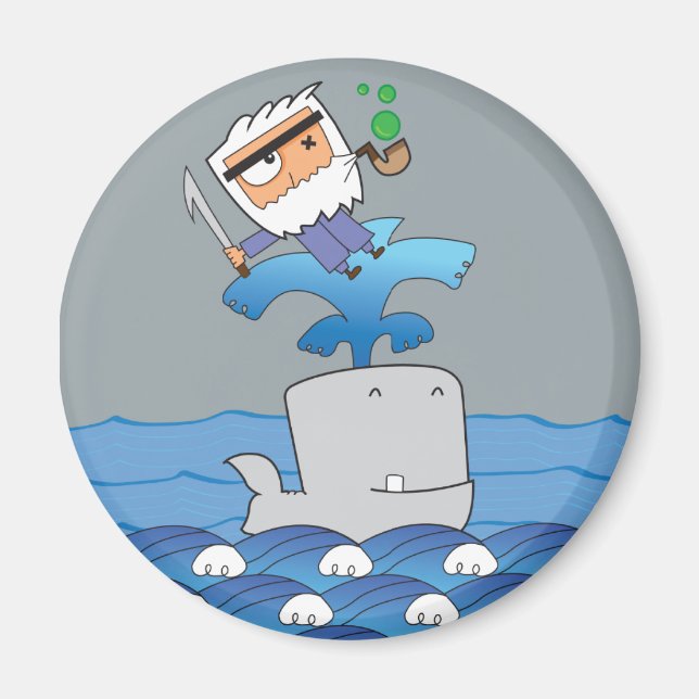 Whale Tale Magnet (Vorne)
