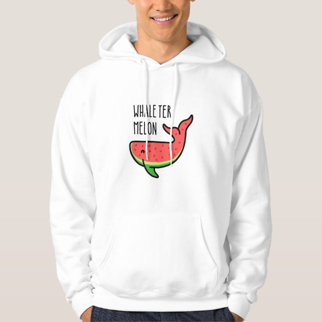 Whale termelon hoodie (Vorderseite)