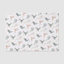 Whale Theme Party Gender Neutral Table Decorations Seidenpapier