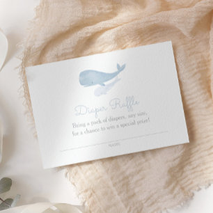Whale unter dem Sea Baby Shower Windschutzscheibe Begleitkarte