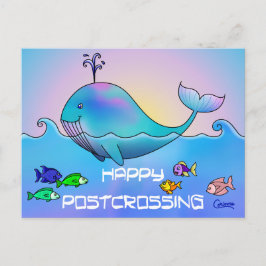 Whale verschieben - Postkarte