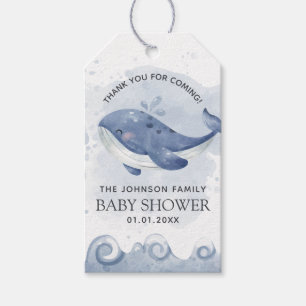 Whale Vielen Dank für Ihr Wohlgefallen Tag Geschenkanhänger