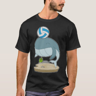 Whale Volleyball-Spieler Volleyball T-Shirt