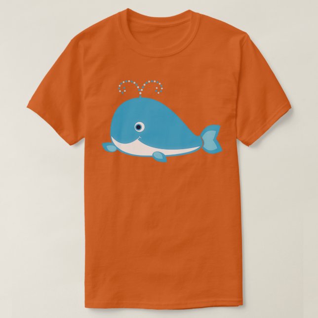 Whale Whale-Geschenk T-Shirt (Design vorne)