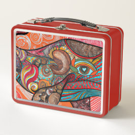 Whale Wow Metall Brotdose