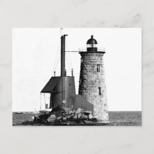Whaleback Lighthouse Postkarte