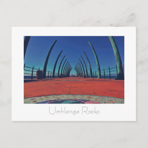 Whalebone Pier Umhlanga Durban SA Postcard Postkarte