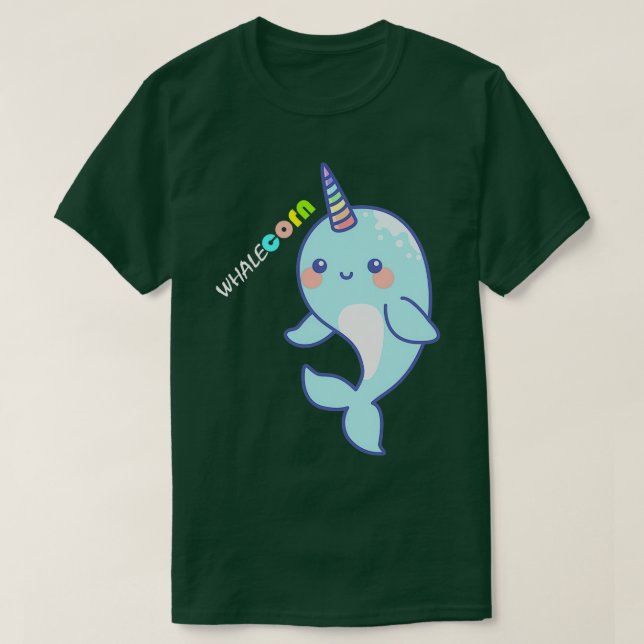 Whalecorn T-Shirt (Design vorne)