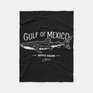 Whalenhai im Golf von Mexiko Fleecedecke