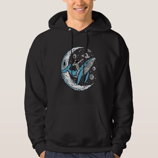 Whales Sharks Ocean Diving Sea Animals  1 Hoodie (Vorderseite)