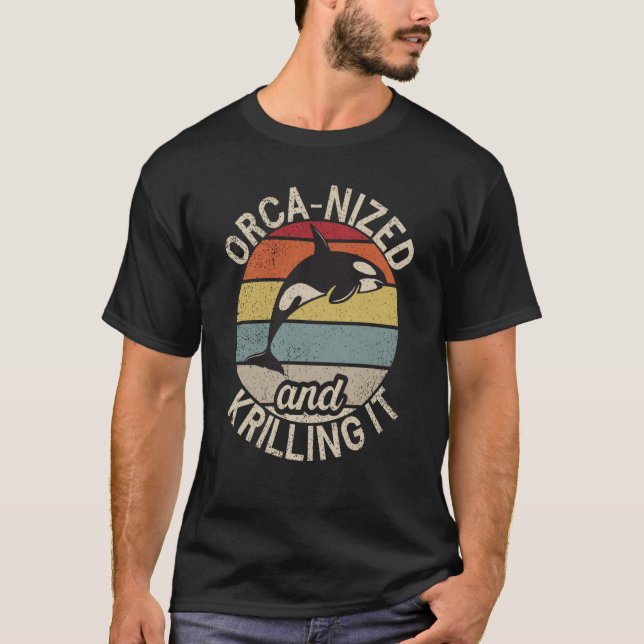 Whales Watch Dolphin Pottwhal  Saying Orca Whale   T-Shirt (Vorderseite)