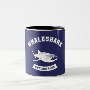 Whaleshark Radclub Zweifarbige Tasse