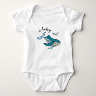 Whaley Cool Kids Ocean Whale Baby Strampler