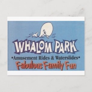 Whalom Park Vergnügungspark (Lunenburg, MA) Postkarte