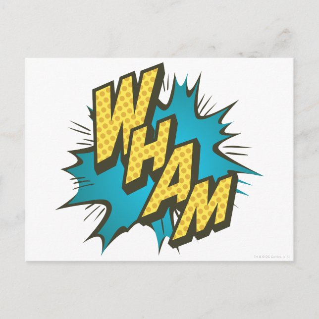 WHAM 2 POSTKARTE (Vorderseite)