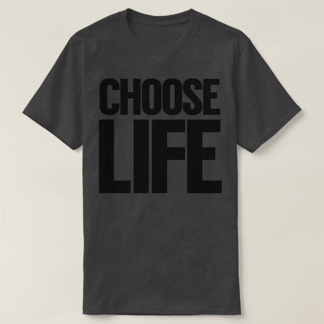 WHAM Choose Life T-Shirt (Design vorne)