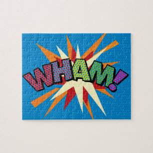 WHAM Fun Retro Comic Pop Kunst Puzzle