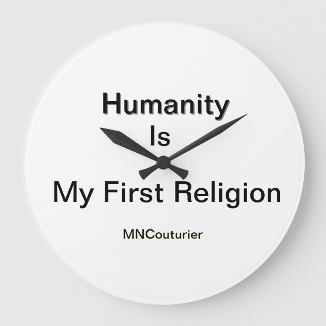 Wham-O Ultimate UPA Genehmigt 175g Frisbee Flying  Große Wanduhr (Vorderseite)