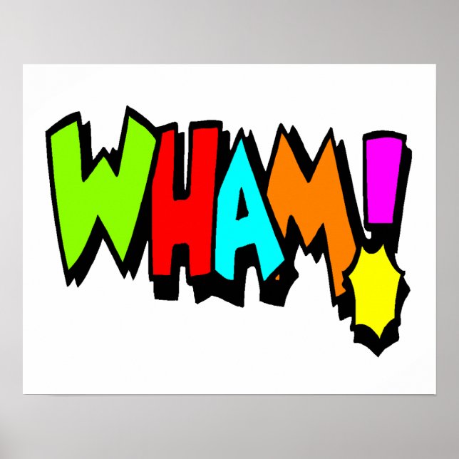 Wham! Poster (Vorne)