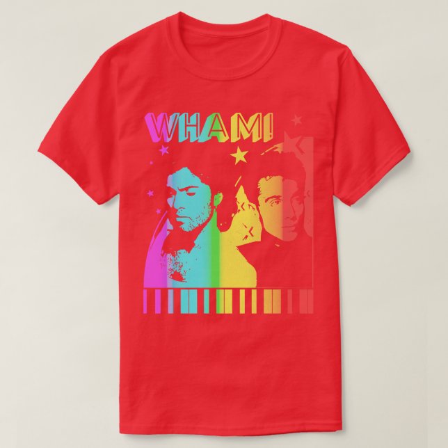 WHAM Rainbow Fade T-Shirt (Design vorne)
