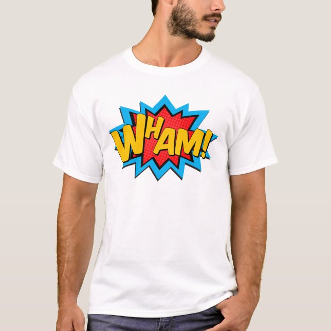 WHAM RETRO T SHIRT (Vorderseite)
