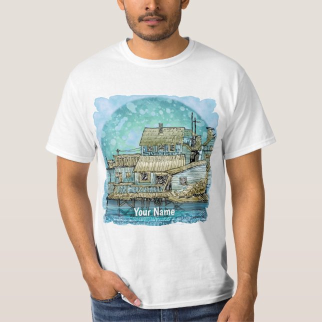 Wharf Scene T-Shirt (Vorderseite)