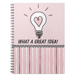 What A Great Idea! - Notebook  Notizblock