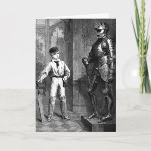 What a jolly wicketkeeper he would make feiertagskarte