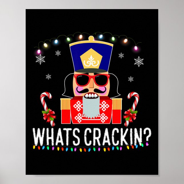 What Crackin Fun Christmas Nutcracker Geschenk Poster (Vorne)