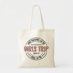 What happens on Girls Trip Custom Girls Weekend Tragetasche
