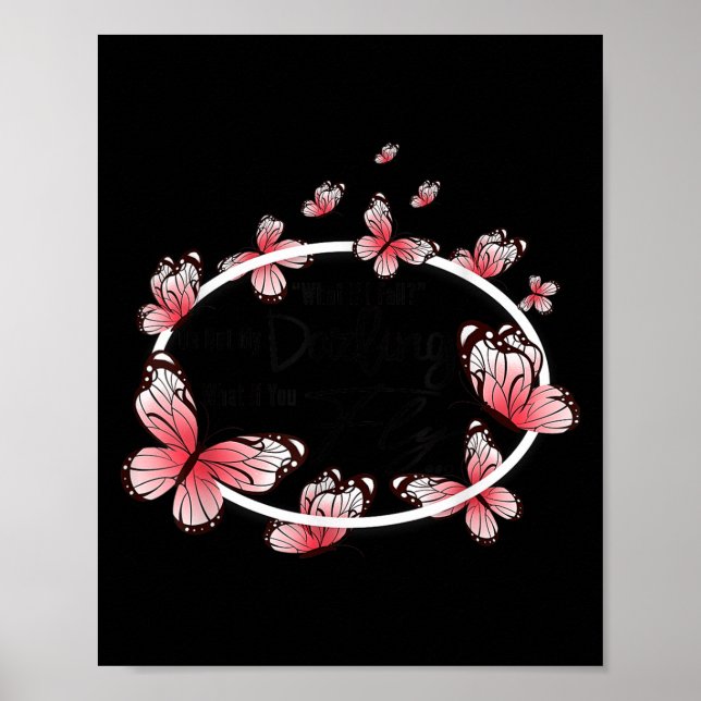 What If I Fall Oh, But My Darling What If You Fly  Poster (Vorne)