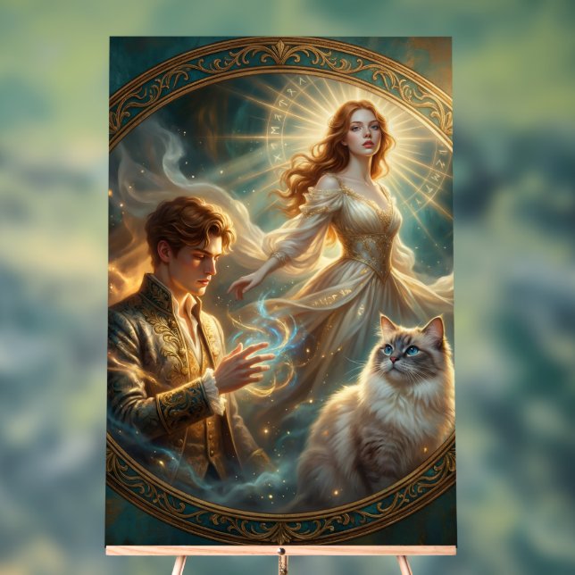 What If Your Cat Was Human Art Plaque – Acrylschild (Neutral)