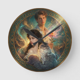 What If Your Pet Was Human? Runde Wanduhr