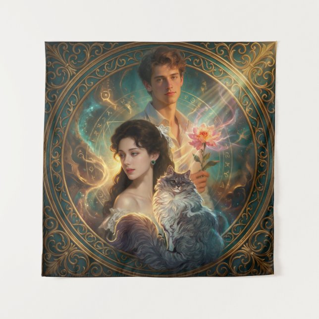 What If Your Pet Was Human?  Wandteppich (Vorderseite)