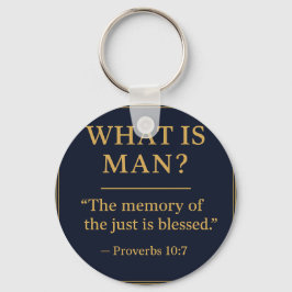 WHAT IS MAN – Bro Scott Memorial Acrylic Keychain Schlüsselanhänger