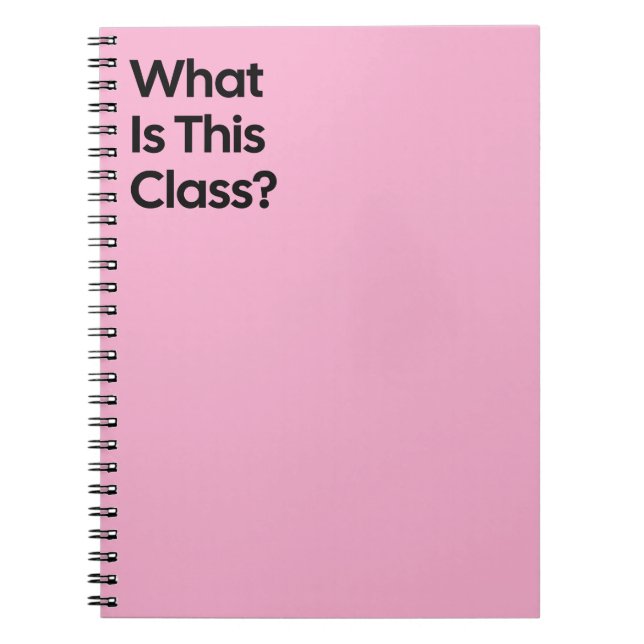 What Is This Class Notebook Notizblock (Vorderseite)