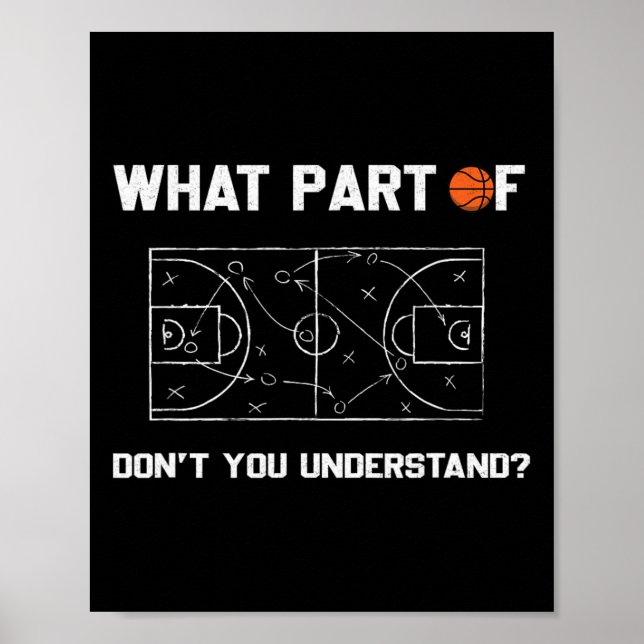 What Part Of Don't You Understand Funny Sketll Coa Poster (Vorne)