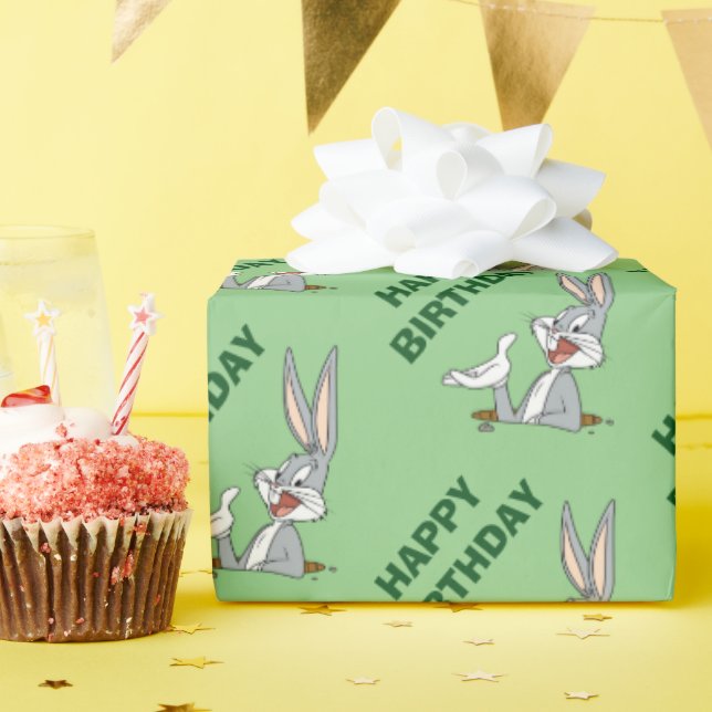 WHAT’S UP DOC?™ BUGS BUNNY™ Rabbit Hole Geschenkpapier (Geburtstagsparty)