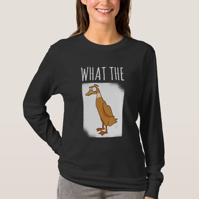What The Duck Duck Morning Grouch Coffee Rubber Du T-Shirt (Vorderseite)