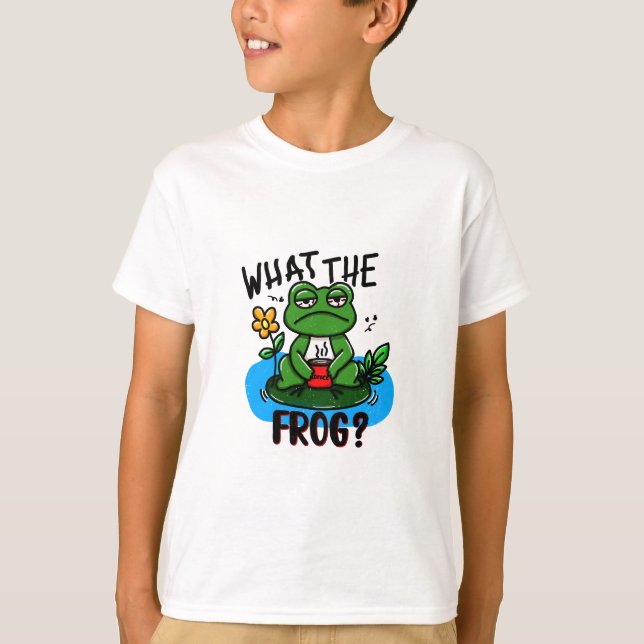 What the frog? T-Shirt (Vorderseite)