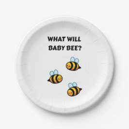 What Will Baby Bee gender reveal party Pappteller